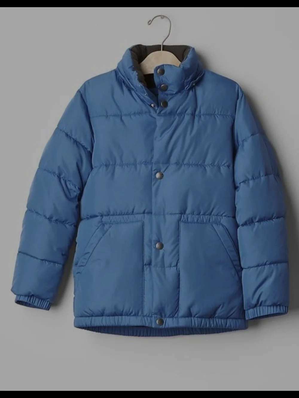 Boys's Blue Puffer Jacket - Insulated Winter Coat